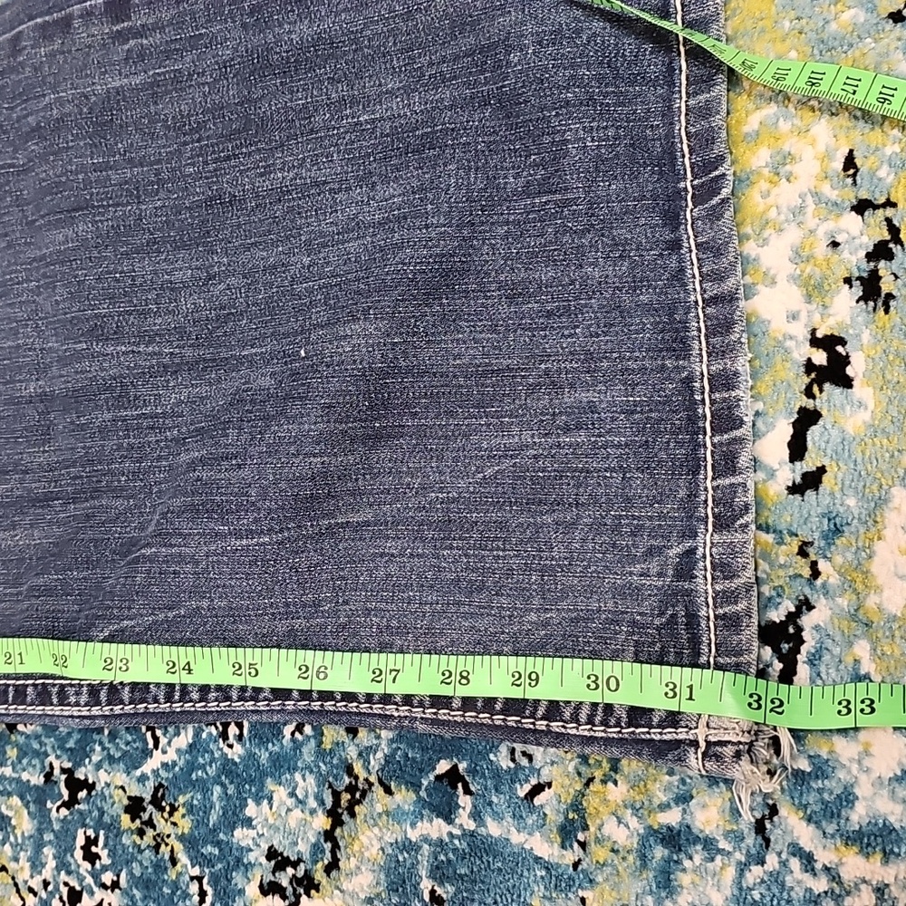 a.n.a Blue Flare Boot Cut/Wide Leg Jeans - Picture 7 of 7